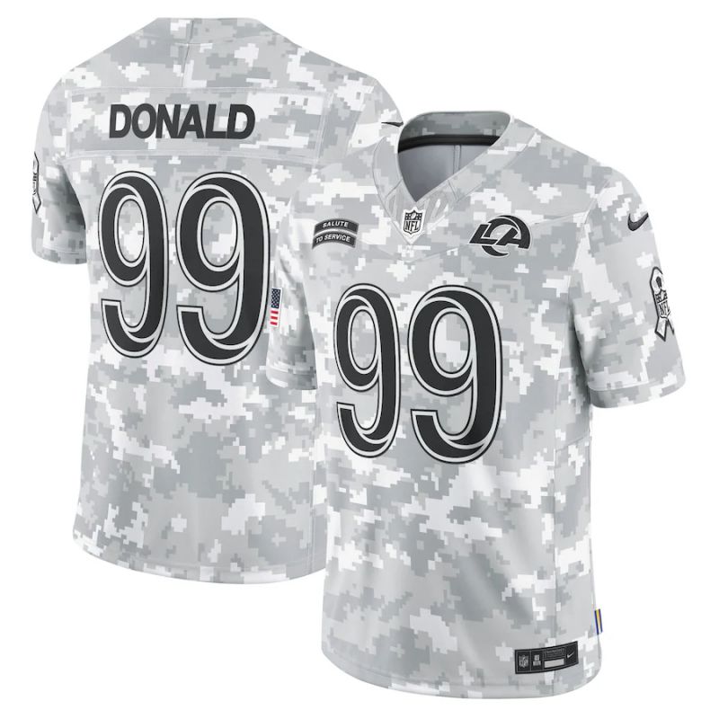 Men Los Angeles Rams #99 Donald Nike Arctic Camo 2024 Salute to Service Limited NFL Jersey->indianapolis colts->NFL Jersey